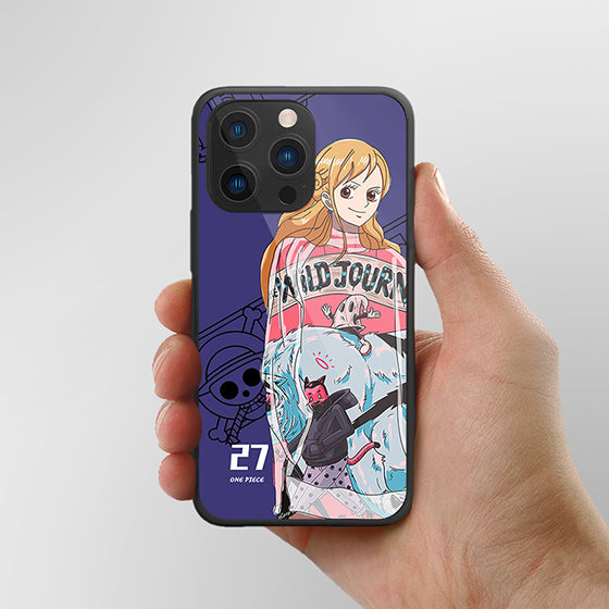 One Piece Nami LED Case for iPhone - BazaarDoDo
